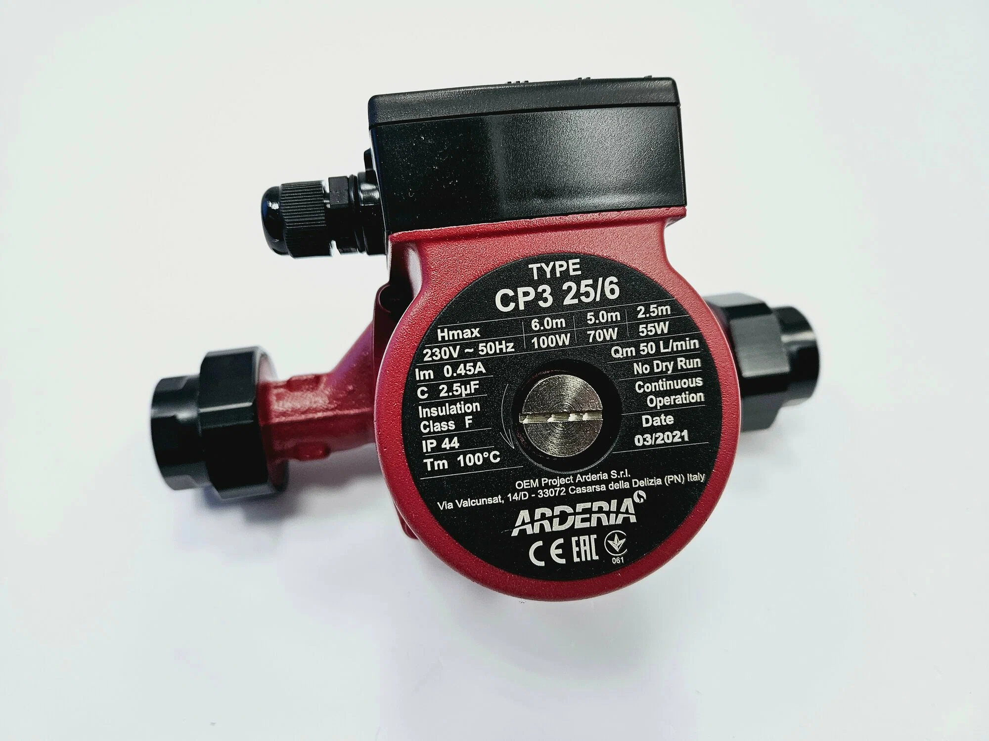 Насос Arderia CP3 32/6+гайки