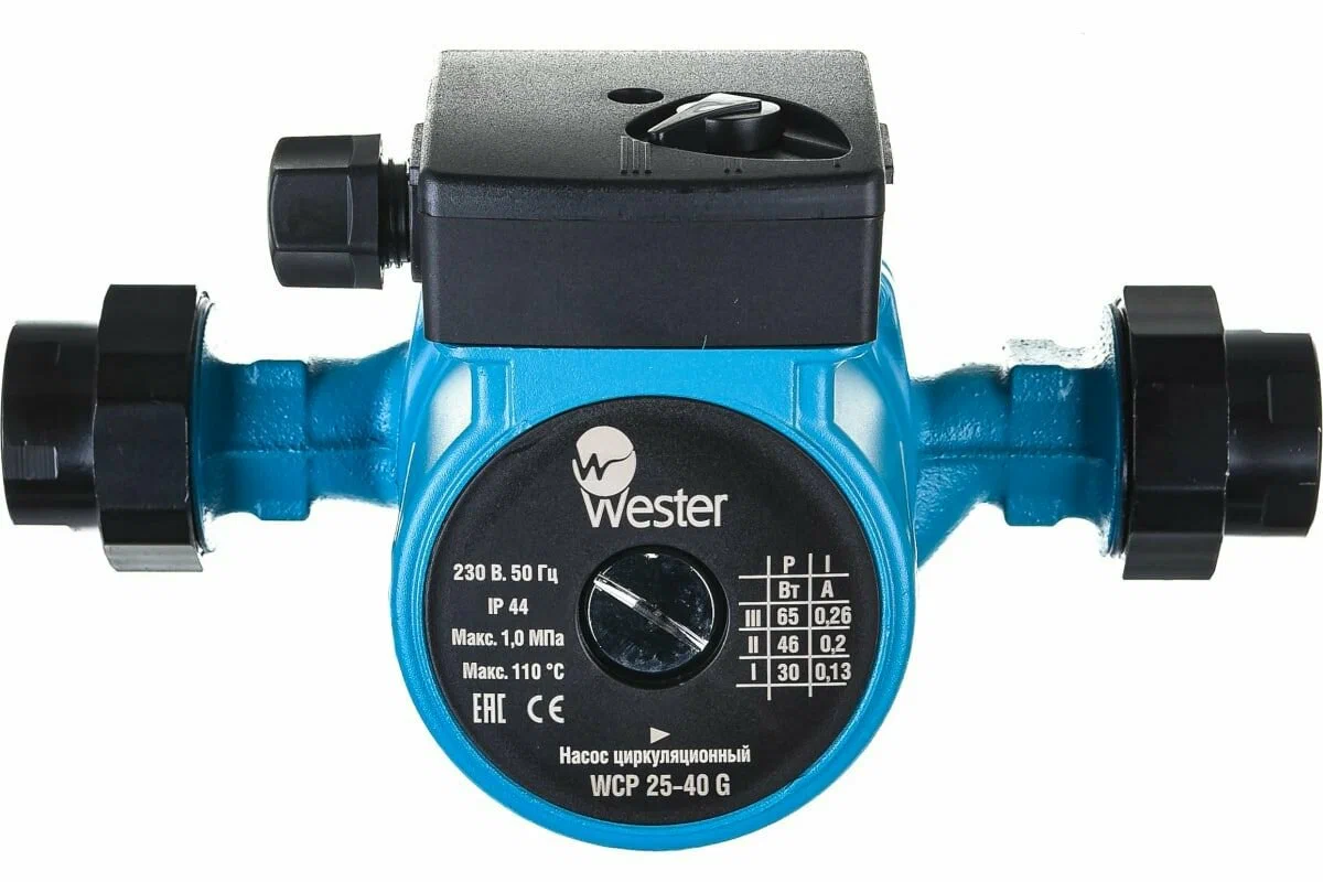 Насос Wester 25-40 G+гайки